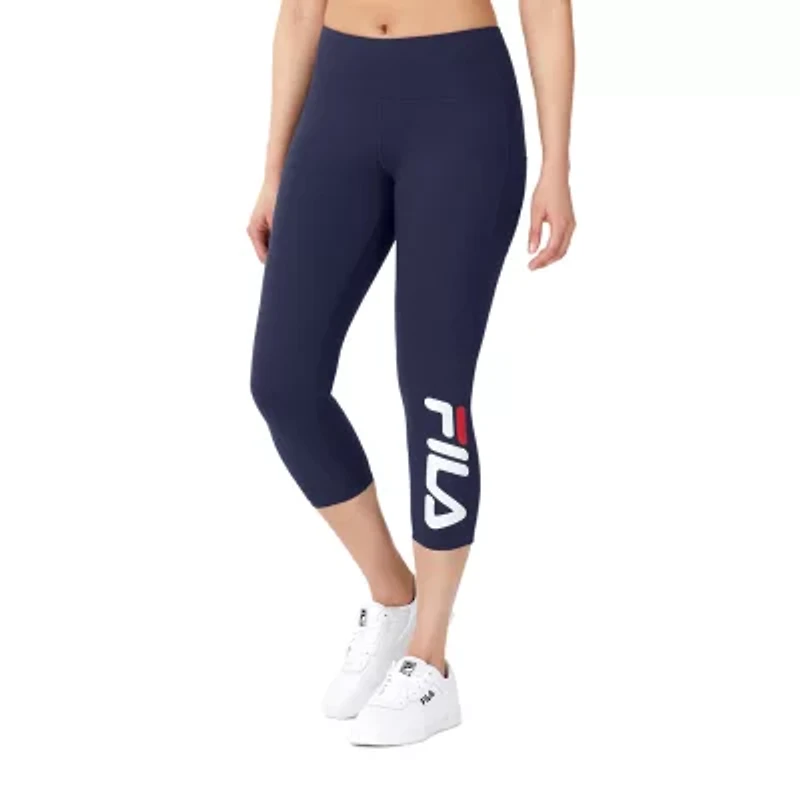 FILA Mistico Womens Compression Mid Rise 23" Capri Legging