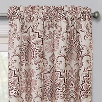 Max Blackout Mystique Print Rod Pocket 100% Single Curtain Panel