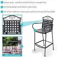 2-pc. Bar Stool