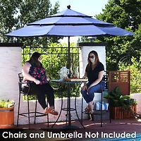Weather Resistant Iron Side Table