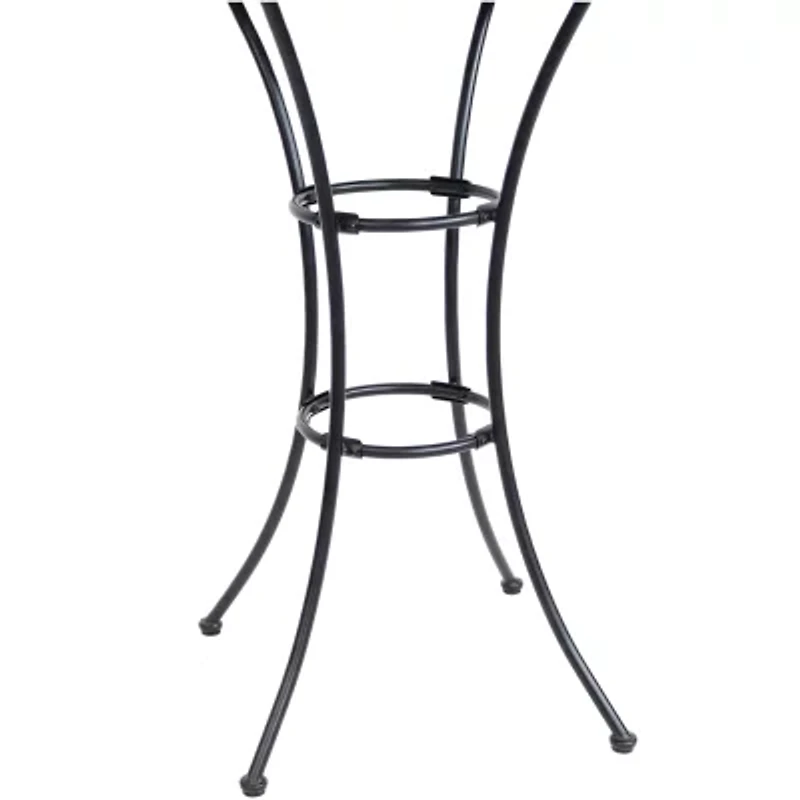 Weather Resistant Iron Side Table