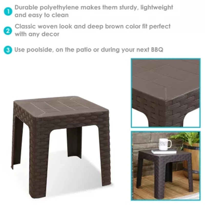 Weather Resistant Side Table