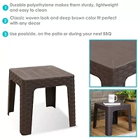 Weather Resistant Side Table