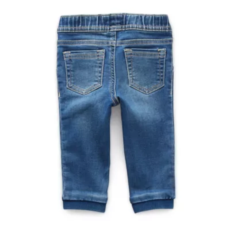 Okie Dokie Baby Boys Tapered Regular Fit Pull-On Pant