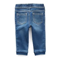 Okie Dokie Baby Boys Tapered Regular Fit Pull-On Pant
