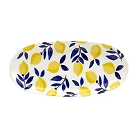 Tabletops Unlimited Lemons Oval Platter