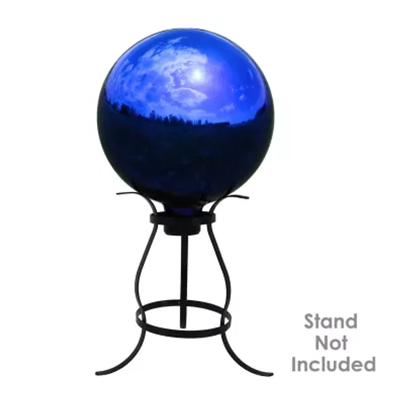 Net Health Shops Mirrored Gazing Globe - 10 Inch Glass Yard Art