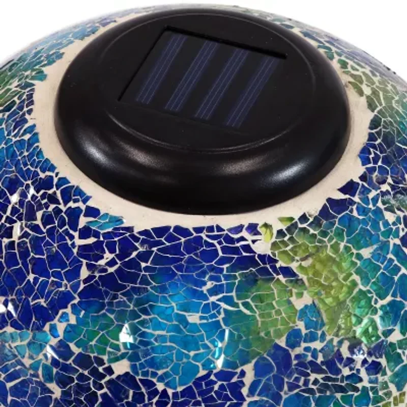Net Health Shops Crackled Glass Gazing Ball