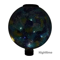 Net Health Shops Crackled Glass Gazing Ball - 10 Inch 2-pc. Yard Art