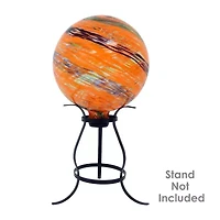 Net Health Shops Sunset Sky Glass Gazing Globe - 10 Inch Yard Art