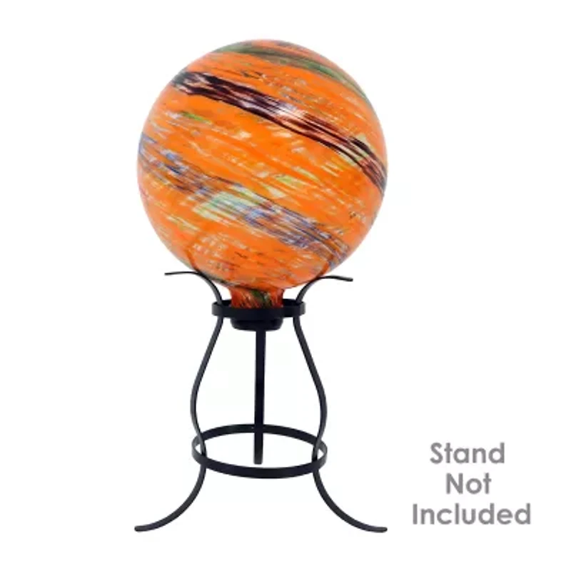 Net Health Shops Sunset Glass Gazing Globe - 10 Inch 2 pc. Yard Art