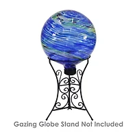 Net Health Shops Northern Lights Glass Gazing Globe Yard Art