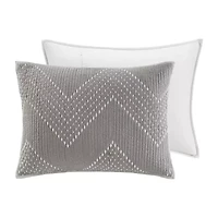 INK+IVY 3-pc. Embroidered Quilt Set