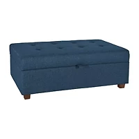 Corliving Aubin Tufted Upholstered Ottoman