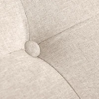 Corliving Aubin Tufted Upholstered Ottoman
