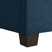 Corliving Aubin Tufted Upholstered Ottoman