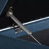 Corliving Aubin Tufted Upholstered Ottoman