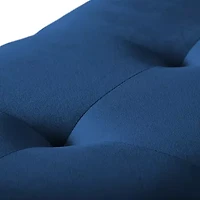 Corliving Asha Tufted Upholstered Ottoman