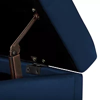 Corliving Asha Tufted Upholstered Ottoman