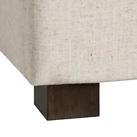 Corliving Yves Tufted Upholstered Ottoman