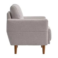 Corliving Clara Upholstered Armchair