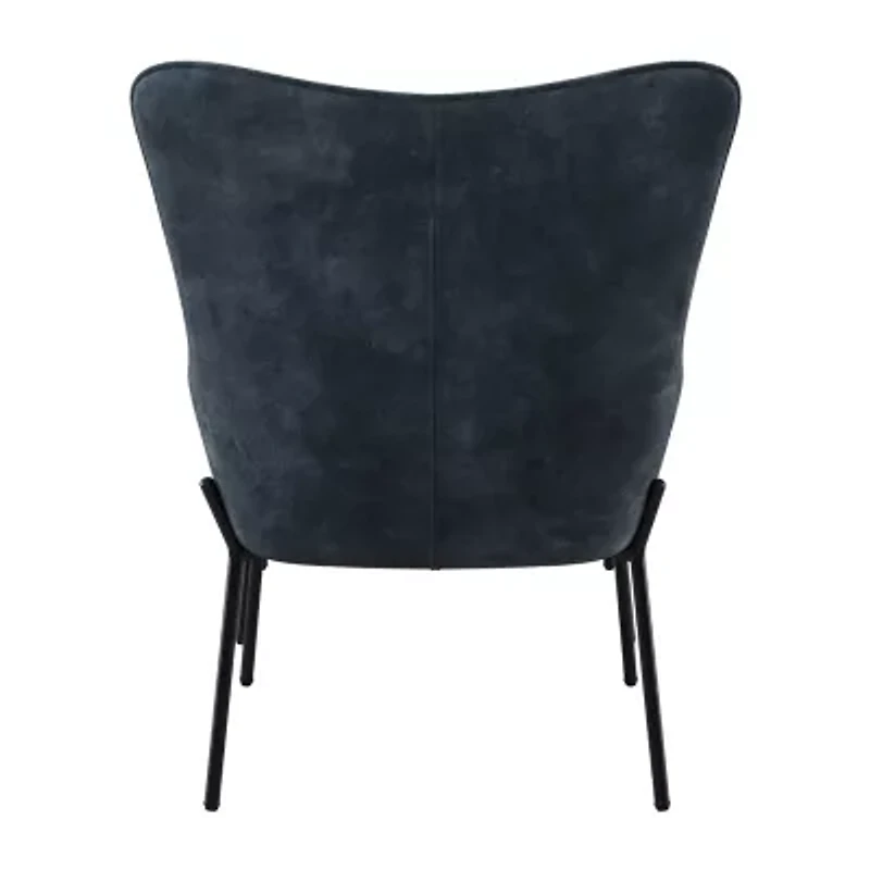 Corliving Charlotte Tufted Upholstered Wingback Chair