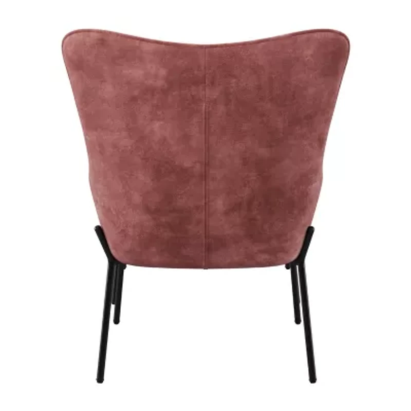 Corliving Charlotte Tufted Upholstered Wingback Chair