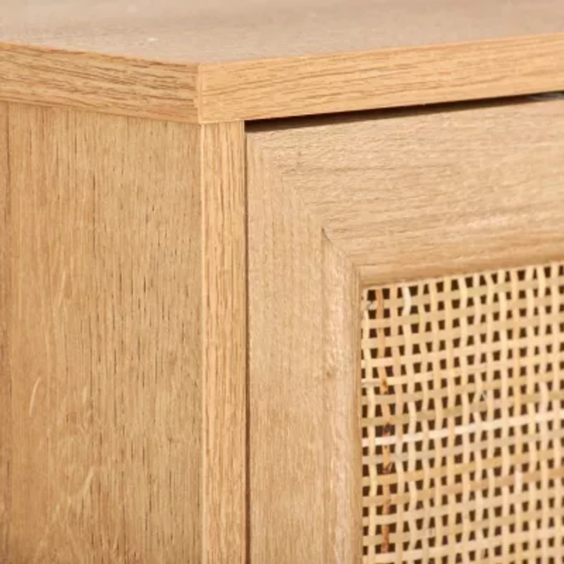 Emmett TV Stand with Adjustable Shelves