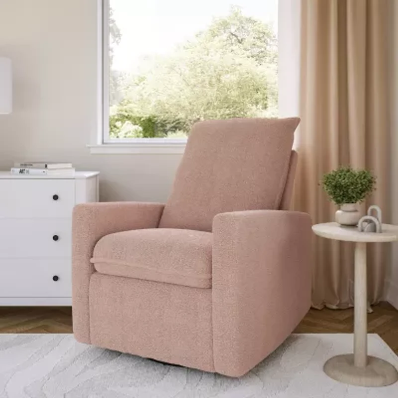 Corliving Caillie Swivel Track-Arm Recliner
