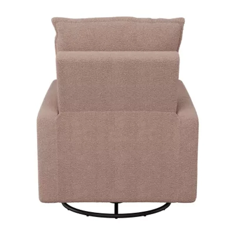 Corliving Caillie Swivel Track-Arm Recliner