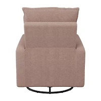 Corliving Caillie Swivel Track-Arm Recliner
