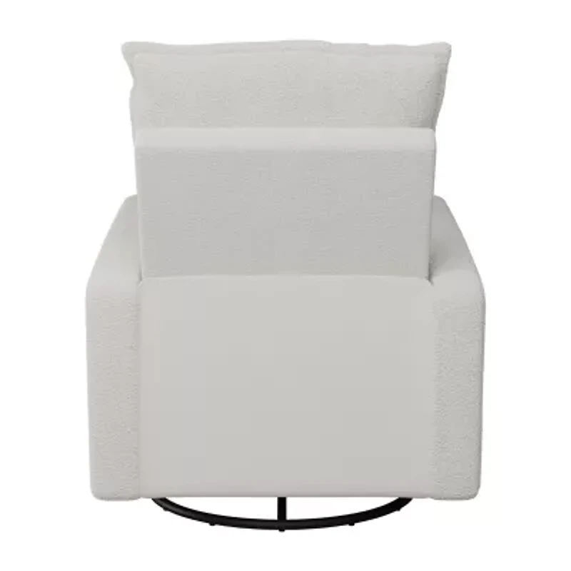 Corliving Caillie Swivel Track-Arm Recliner