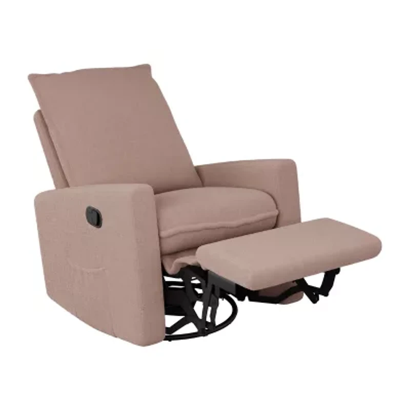 Corliving Caillie Swivel Track-Arm Recliner