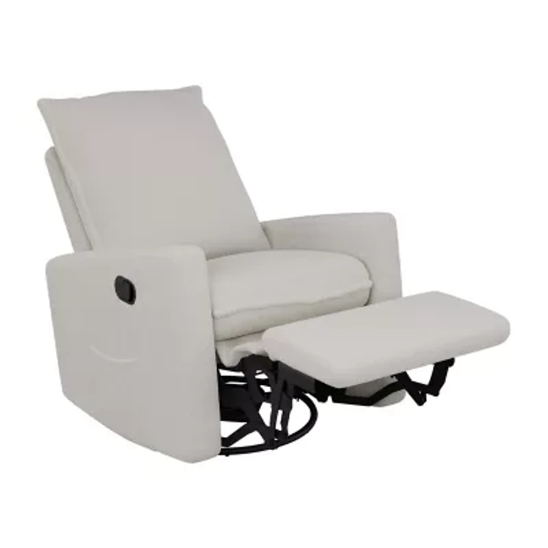 Corliving Caillie Swivel Track-Arm Recliner