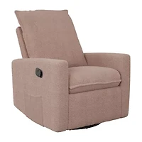 Corliving Caillie Swivel Track-Arm Recliner