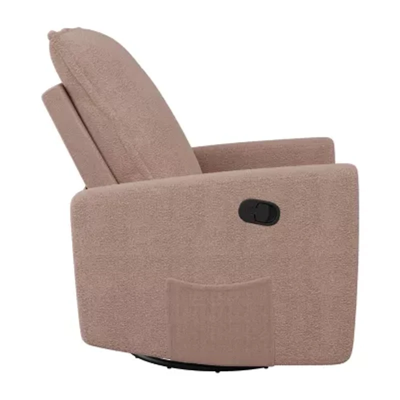 Corliving Caillie Swivel Track-Arm Recliner