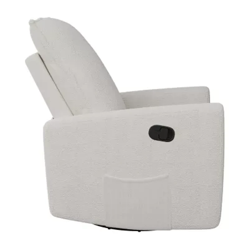 Corliving Caillie Swivel Track-Arm Recliner