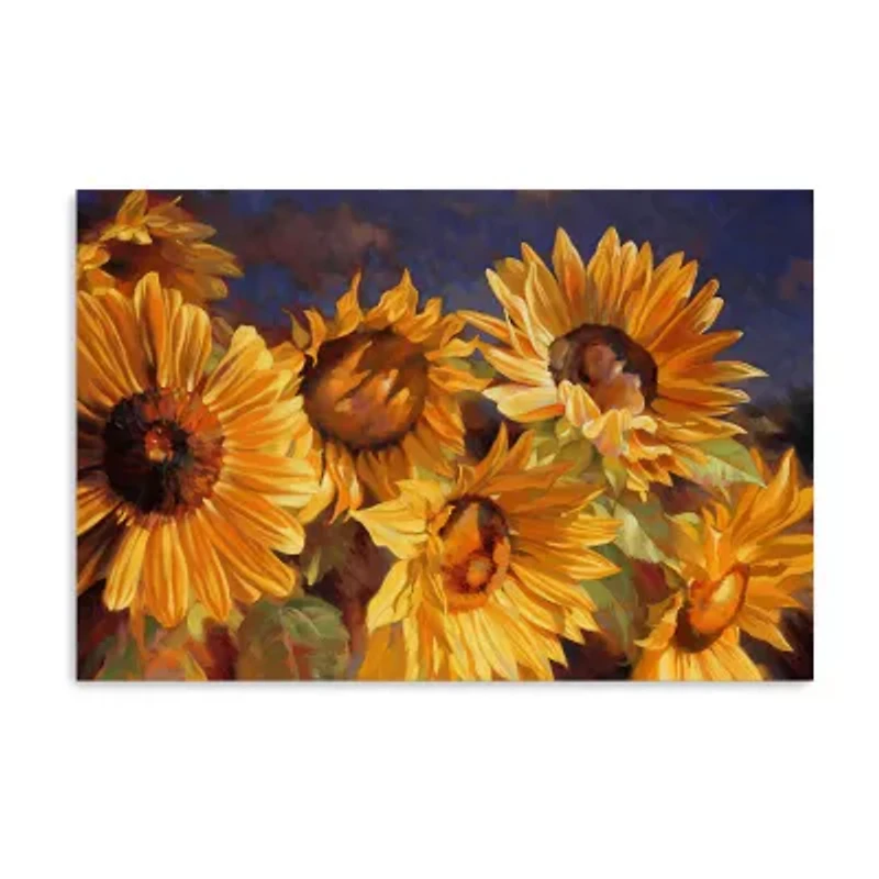 Lumaprints Sunflower Canvas Art
