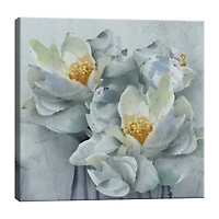 Lumaprints Peonies Square Canvas Art