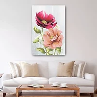 24''X36'' Pretty Peonies Canvas Art