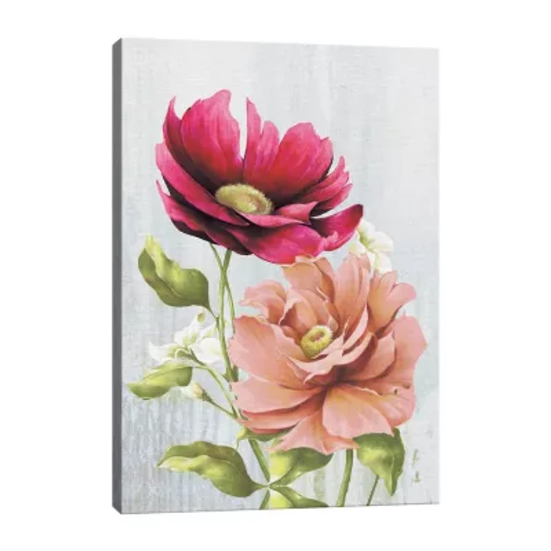 24''X36'' Pretty Peonies Canvas Art
