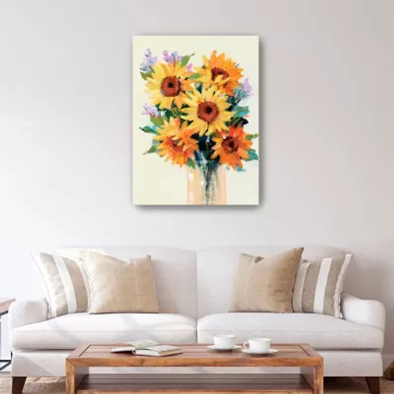 Fresh Cut Flowers II Canvas Art