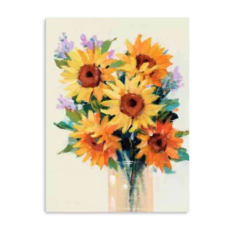 Fresh Cut Flowers II Canvas Art