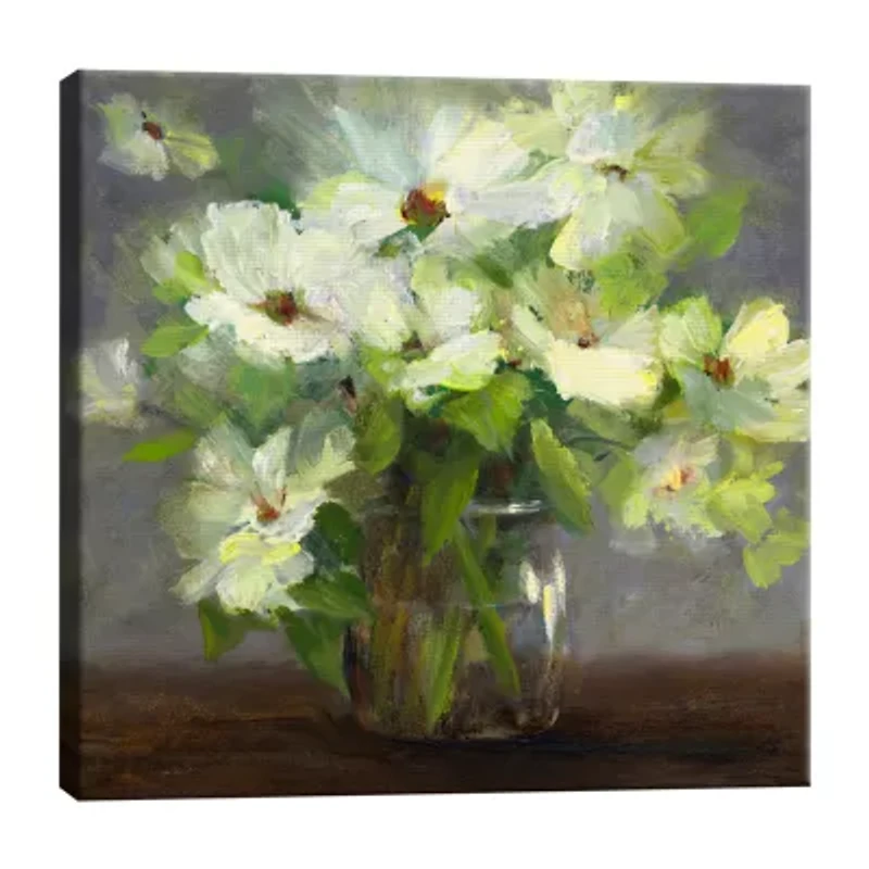 Nasturtiums II Canvas Art