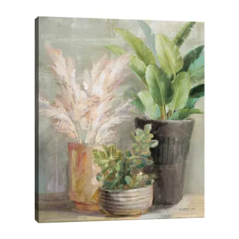 Indoor Garden III Canvas Art