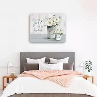 Lumaprints Good To Be Home Canvas Art