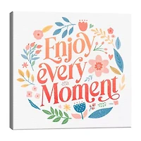 Lumaprints Enjoy Every Moment Canvas Art