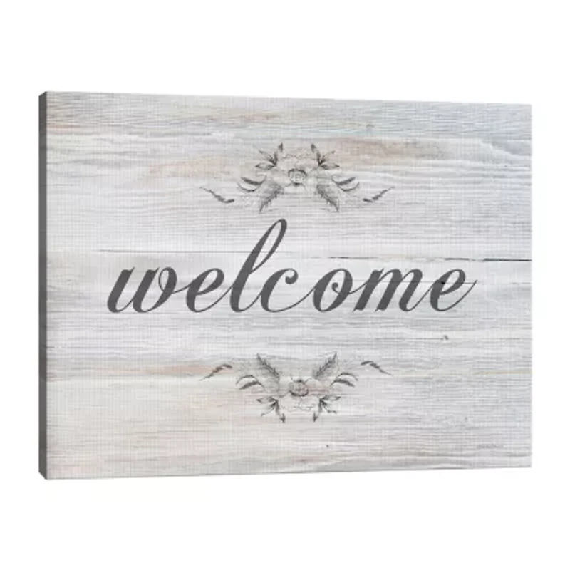Lumaprints Welcome Canvas Art