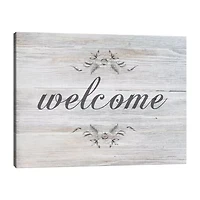 Lumaprints Welcome Canvas Art