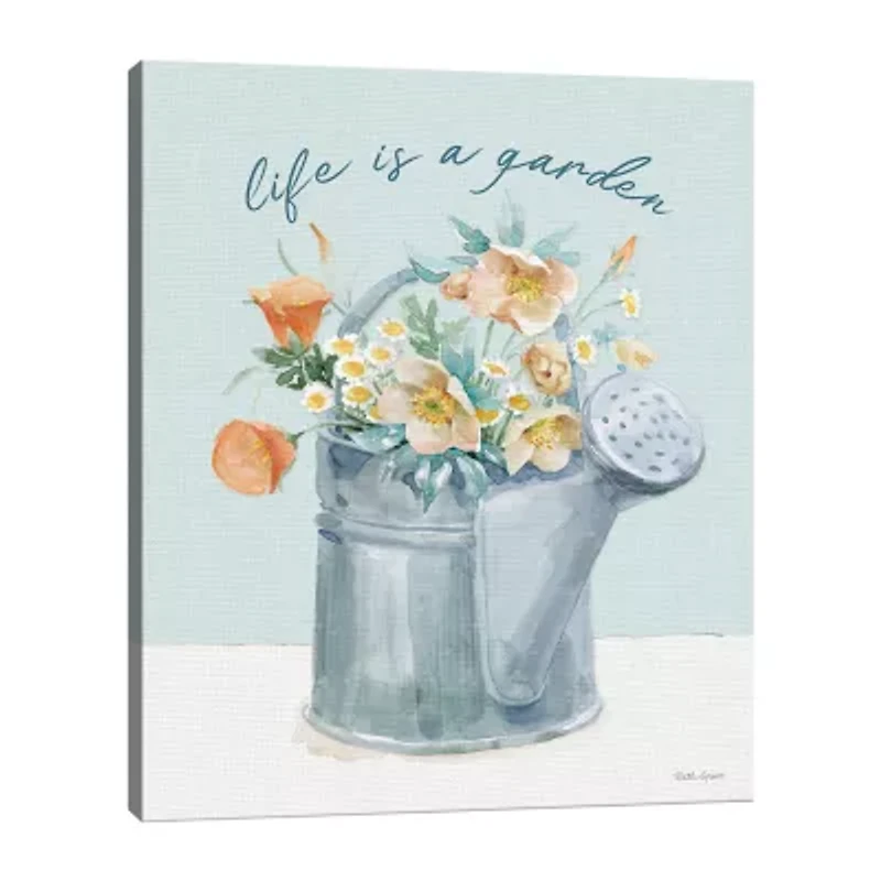 Gardenscape VI Canvas Art